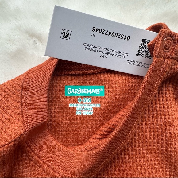 Waffle Knit Ghost Halloween Onsie - Picture 3 of 3